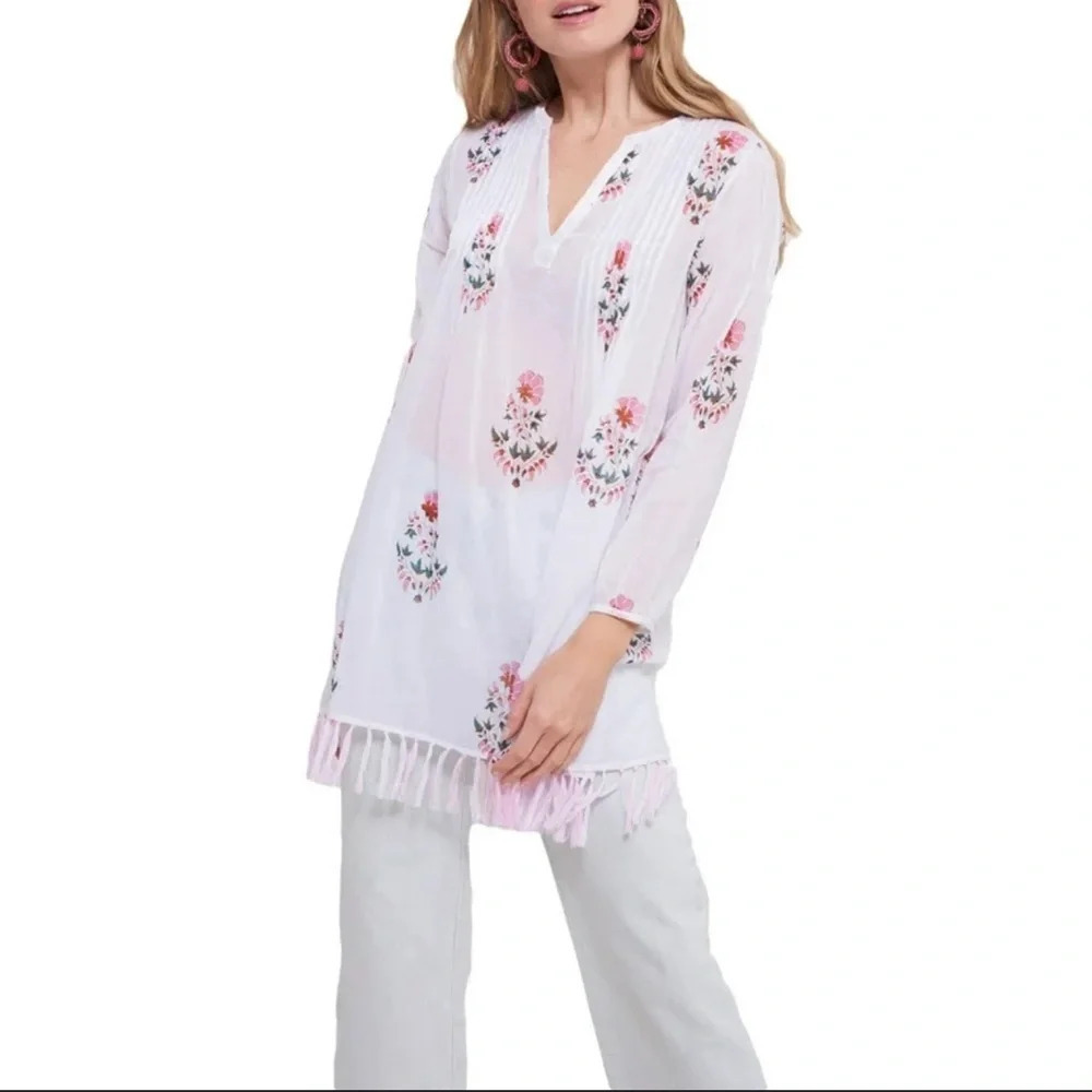 Roller Rabbit Women's Arelle Ziva Tunic Pink